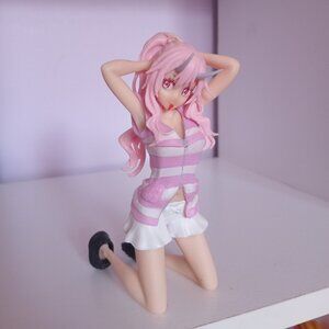 Anime Girl Kneeling Figurine